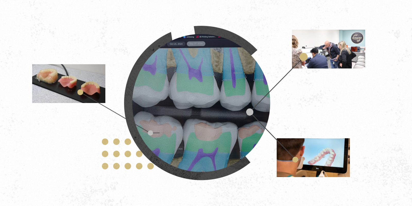 AI enabled X-rays, 3D printing, advanced oral scanning technology 
