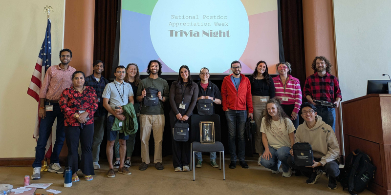NPAW trivia night attendees in the Bushnell Auditorium.