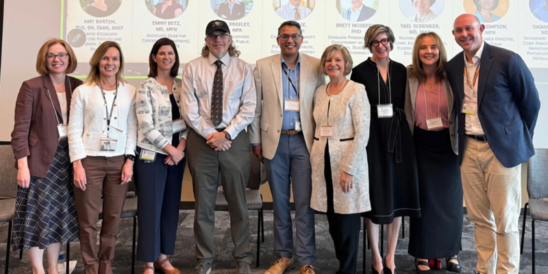 Plenary panelists at Health Sciences Research Day.