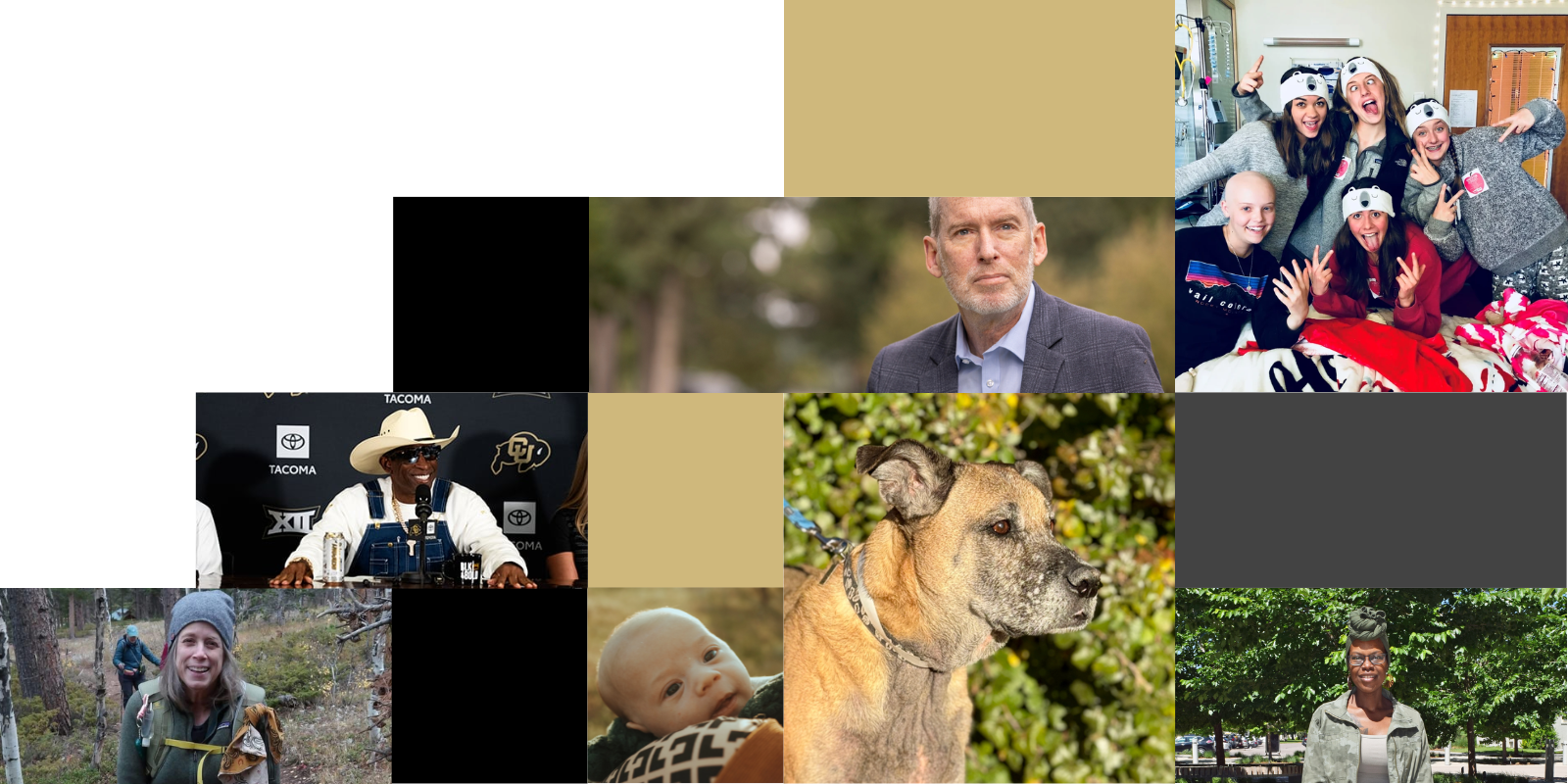 collage of photos of cancer survivors