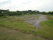 Future site of the clinic, lab and housing complex near Banasa