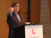Colorado Health Foundation President Anne Warhover talks about the 2011 Colorado Health Report Card