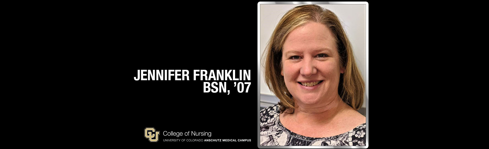 Jennifer Franklin, BSN, '07 testimonal