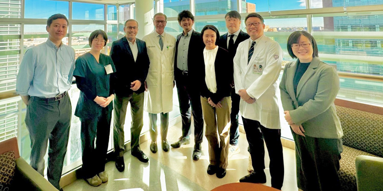 The CU Department of Medicine hosts a delegation from Japan