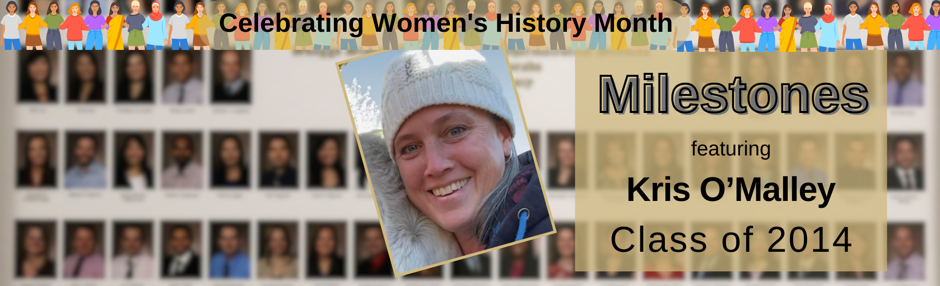 woman smiling for camera