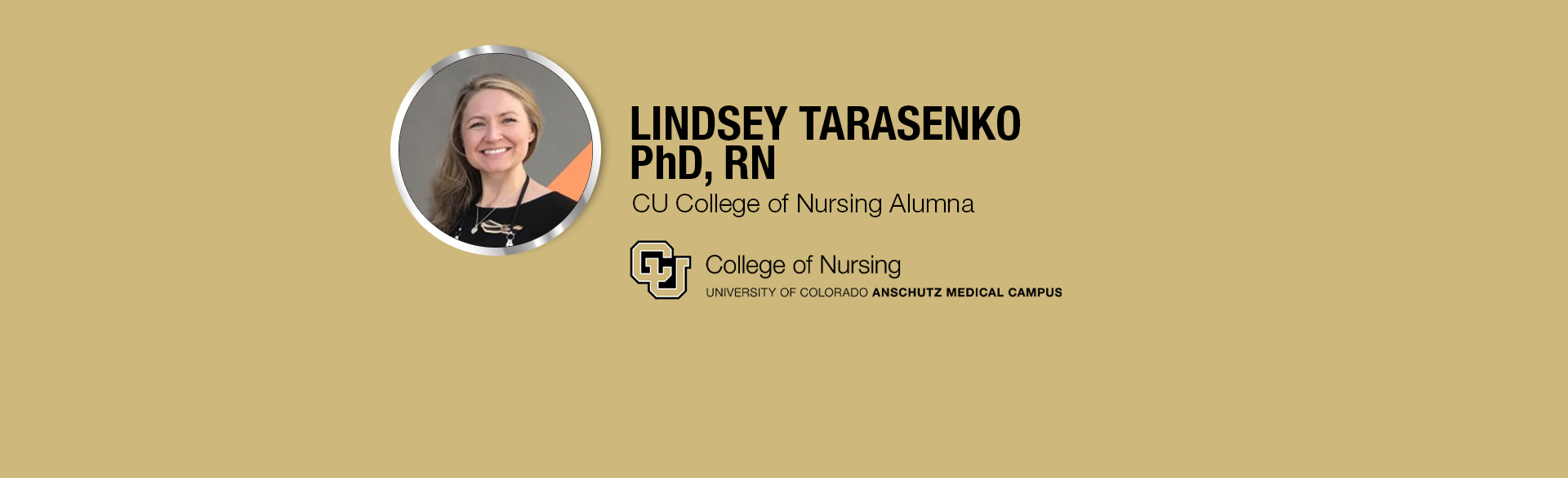 CU College of Nursing alumna Lindsey Tarasenko, PhD, RN 