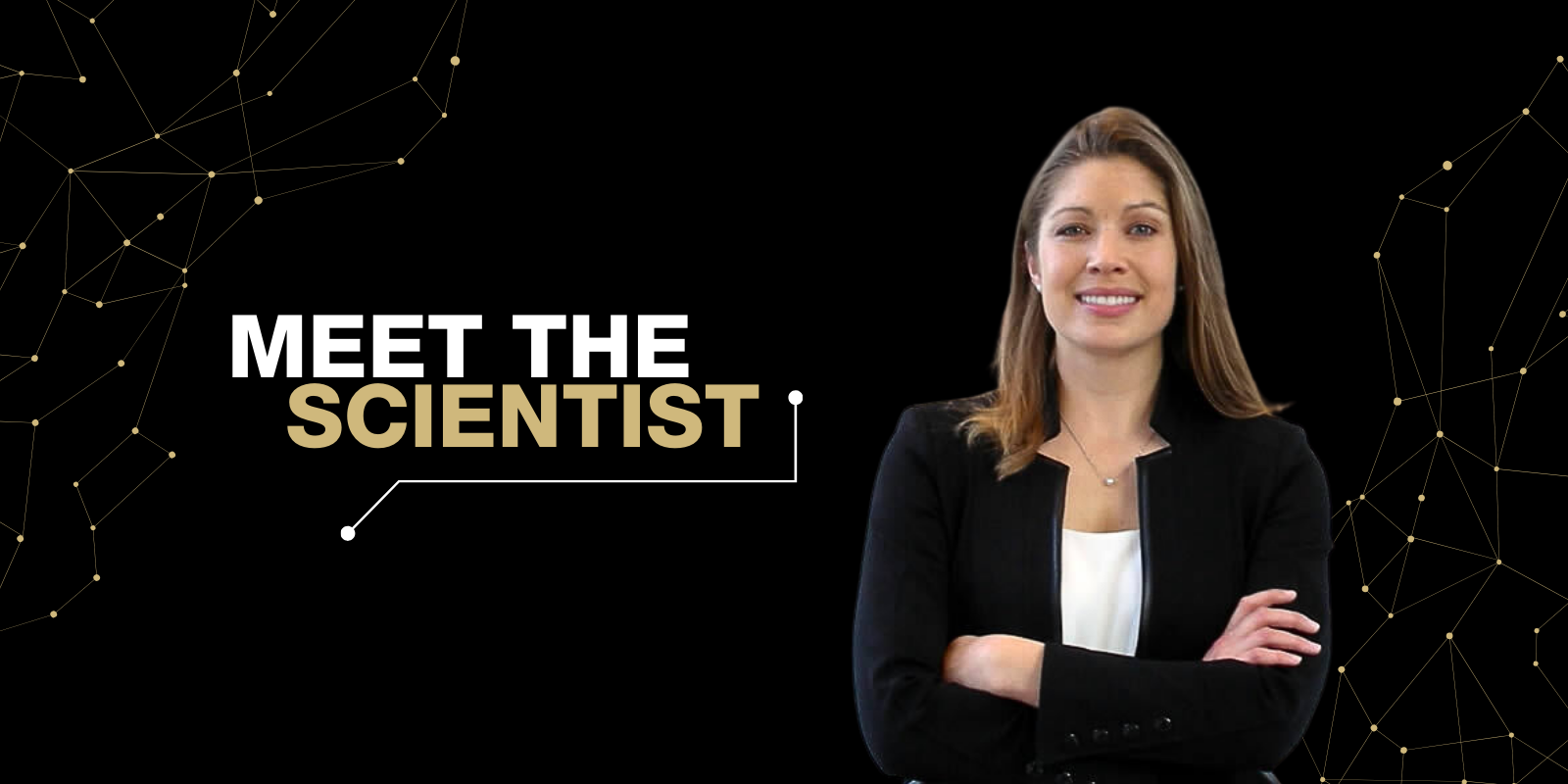 Stylized Meet the Scientist image of Catherine Musselman.