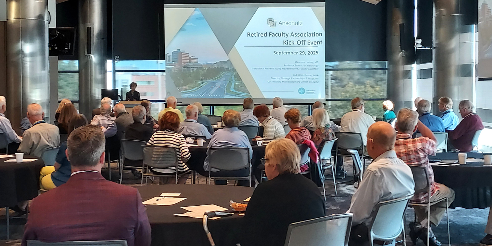 The Retired Faculty Association kick-off event