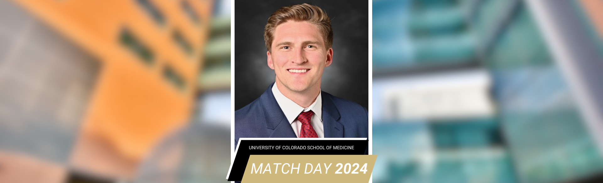 Image of Anthony Smyth with the text "Match Day 2024".