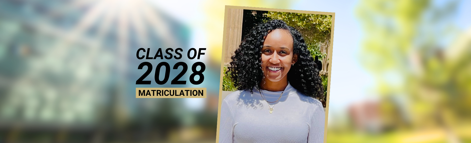 Image of Feruth Kidane, who will join the CU School of Medicine’s Class of 2028.