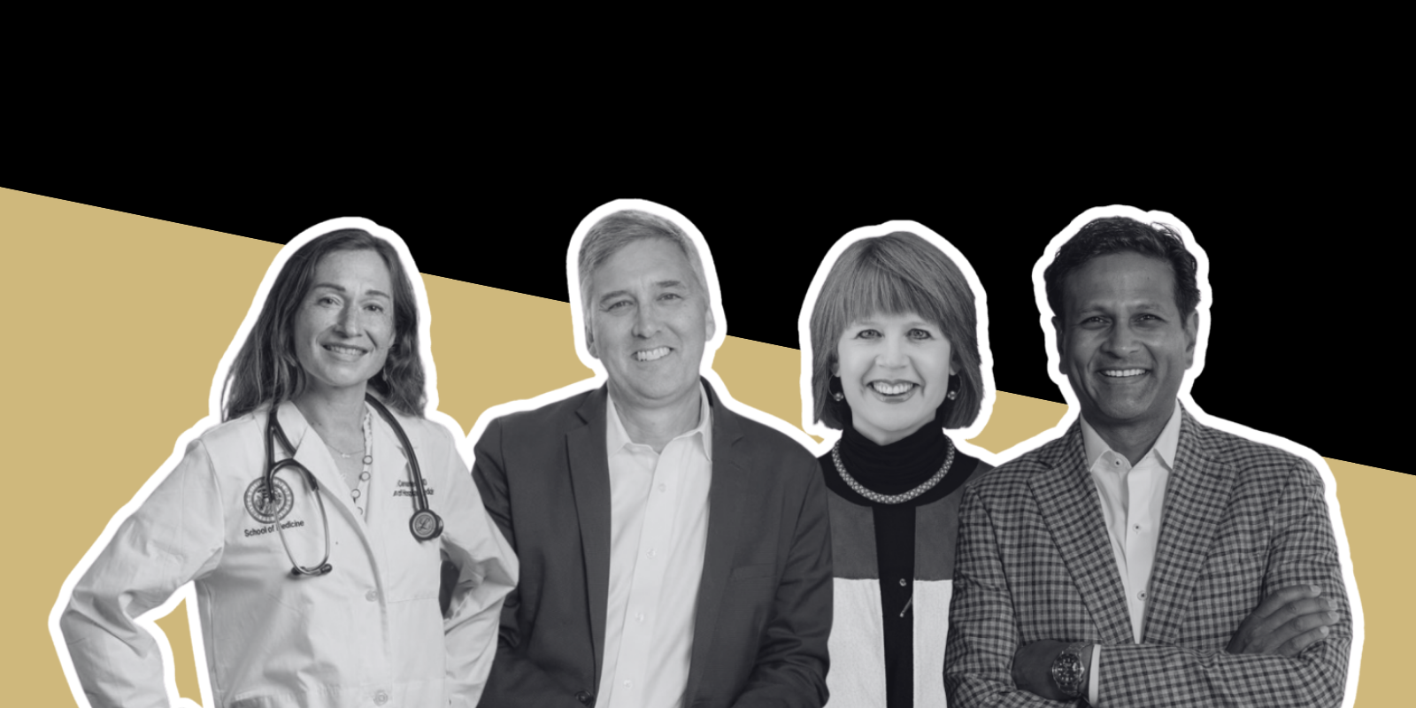 Graphic of headshots of NAM's newest CU Anschutz members
