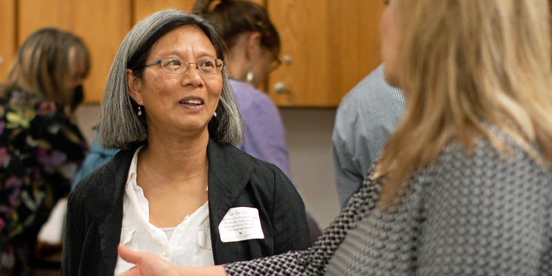 Tin Tin Su, PhD, on a listening tour of southeast Colorado.