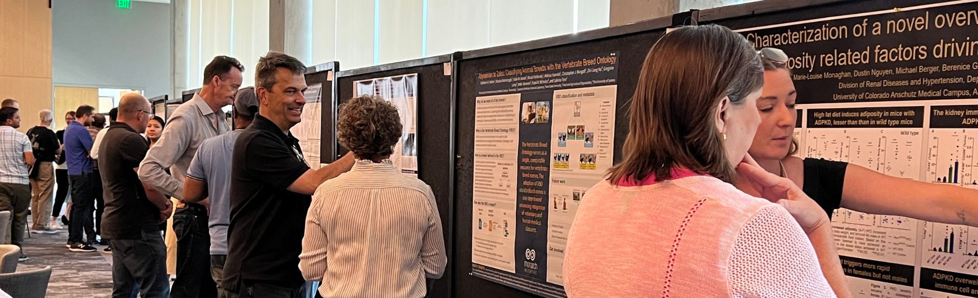 Postdocs present research at 2023 Postdoctoral Research Day. 