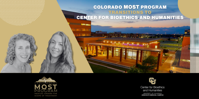 Graphic with geometric shapes, black and white headshots of Alissa Schramm and Chelsey Patten, and the Fulginiti Pavilion