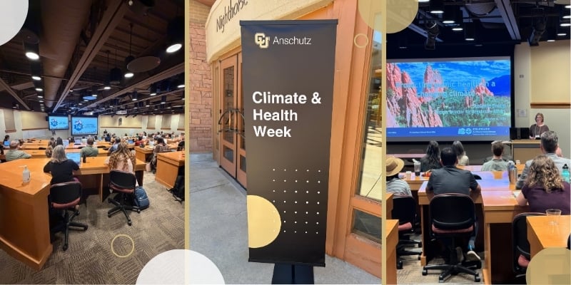 pictures from climate and health week