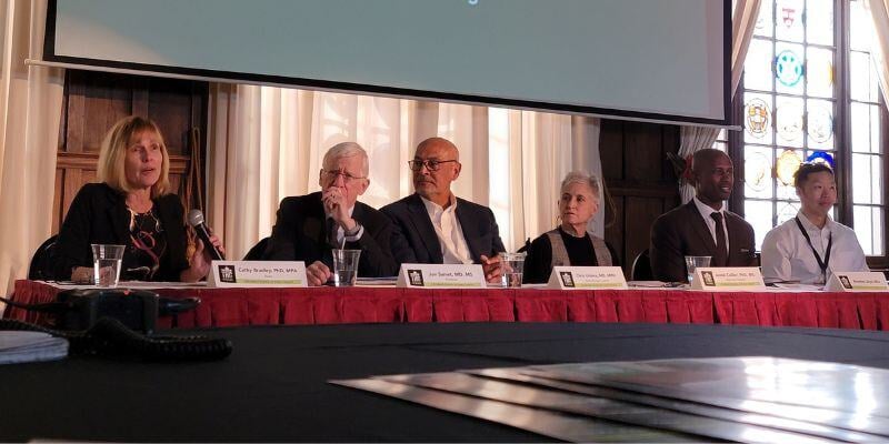 panel of people talking about the tea on thc campaign